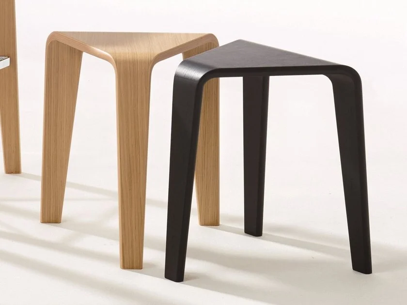 "PLY" series low stools and side tables