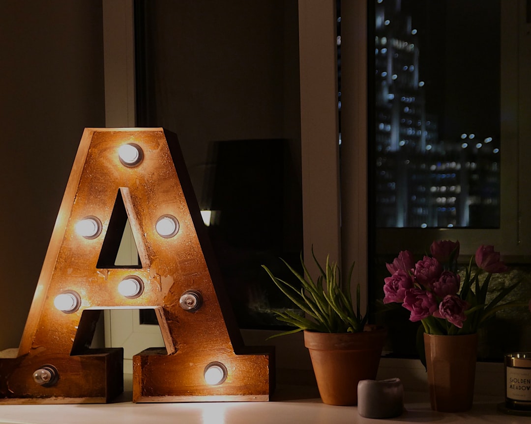Photo Flower night light