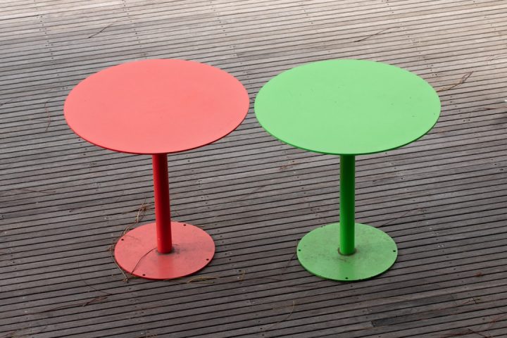 Photo multi-color table lamp