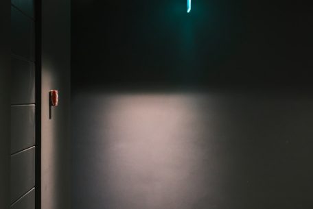 Photo hallway floor lamp