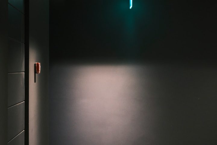 Photo hallway floor lamp